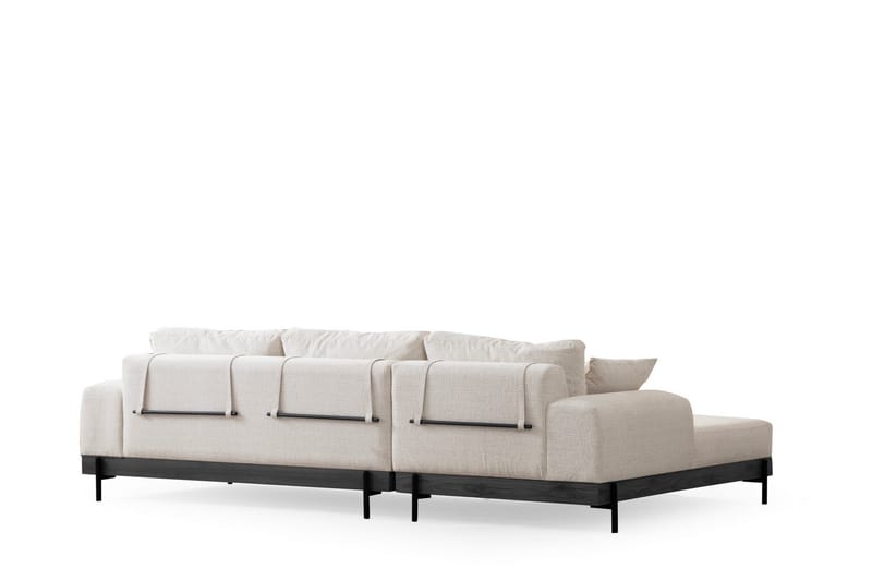 Eti Hörnsoffa 3-sits - Vit - Möbler - Soffa - Divansoffa & schäslongsoffa - 4 sits soffa med divan