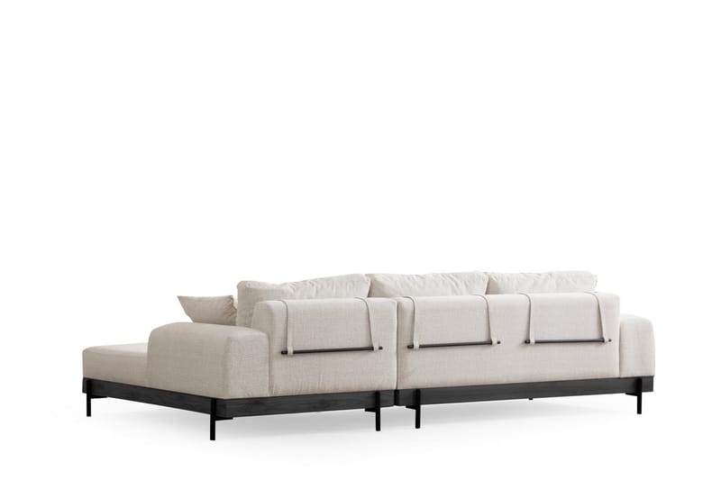 Eti Hörnsoffa 3-sits - Vit - Möbler - Soffa - Divansoffa & schäslongsoffa - 4 sits soffa med divan