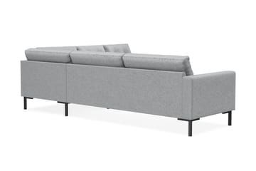 Frillestad 5-sits Högervänd L-formad Hörnsoffa i Tyg - Grå - Möbler - Soffa - Hörnsoffa