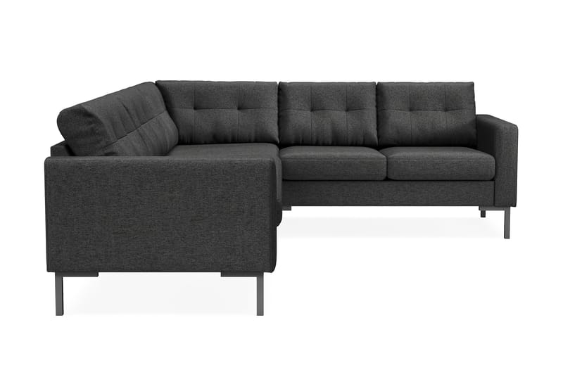 Frillestad 5-sits Högervänd L-formad Hörnsoffa i Tyg - Mörkgrå - Möbler - Soffa - Hörnsoffa