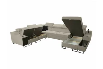 Galbally 5-sits Hörnsoffa Dark blue - Möbler - Soffa - Hörnsoffa