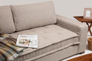 Gladfield Divansoffa 3-sits - Beige - Möbler - Soffa - Hörnsoffa - Hörnsoffa med divan