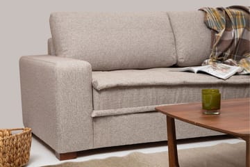 Gladfield Divansoffa 3-sits - Beige - Möbler - Soffa - Hörnsoffa - Hörnsoffa med divan