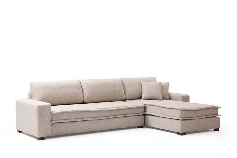 Gladfield Divansoffa 3-sits - Beige - Möbler - Soffa - Hörnsoffa - Hörnsoffa med divan