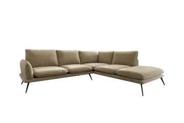 Graystone 4-sits Hörnsoffa beige - Möbler - Soffa - Hörnsoffa