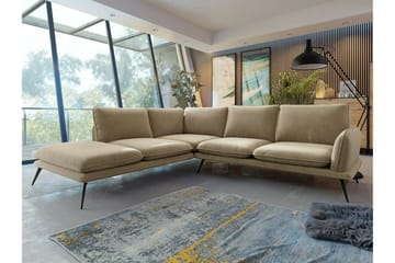 Graystone 4-sits Hörnsoffa Dark Beige/Mocca - Möbler - Soffa - Hörnsoffa