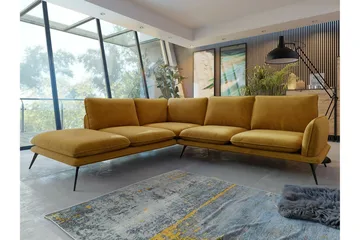 Graystone 4-sits Hörnsoffa Dark yellow - Möbler - Soffa - Hörnsoffa