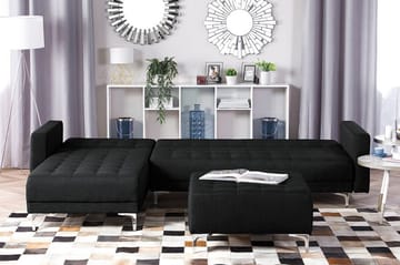 Hörnbäddsoffa Najera - Grå - Möbler - Soffa - Bäddsoffa - Bäddsoffa längsbäddad