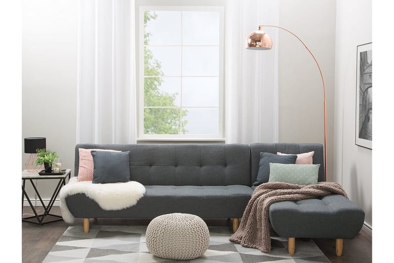 Hörnsoffa Alsten 182 cm - Grå - Möbler - Soffa - Hörnsoffa
