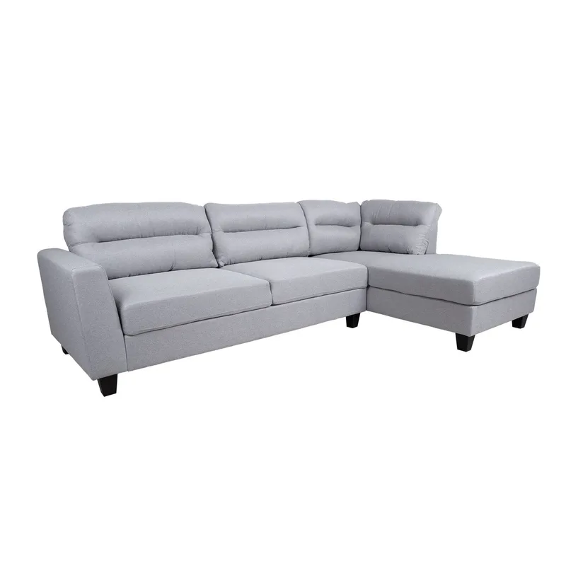 Hörnsoffa Asknor Höger - Ljusgrå - Möbler - Soffa - Hörnsoffa - Hörnsoffa med divan