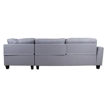 Hörnsoffa Asknor Höger - Ljusgrå - Möbler - Soffa - Hörnsoffa - Hörnsoffa med divan