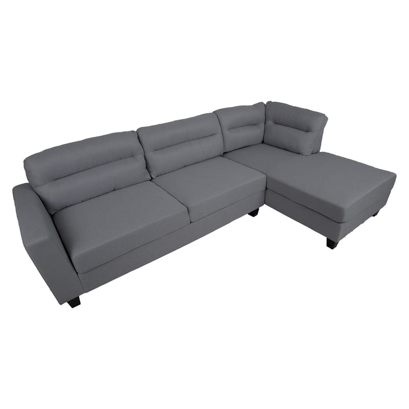 Hörnsoffa Asknor Höger - Mörkgrå - Möbler - Soffa - Hörnsoffa - Hörnsoffa med divan