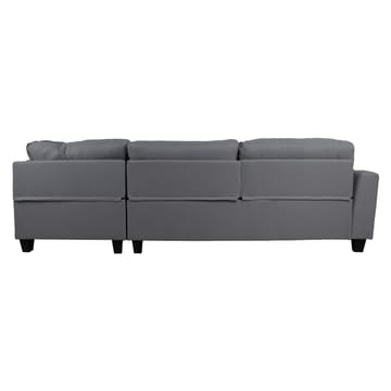 Hörnsoffa Asknor Höger - Mörkgrå - Möbler - Soffa - Hörnsoffa - Hörnsoffa med divan