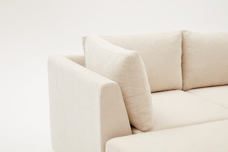 Hörnsoffa Bulmaca 3-sits - Beige - Möbler - Soffa - Hörnsoffa