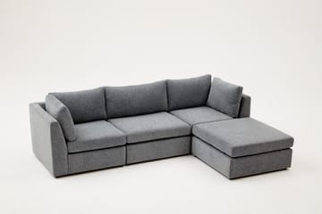 Hörnsoffa Bulmaca 3-sits - Ljusbrun - Möbler - Soffa - Hörnsoffa