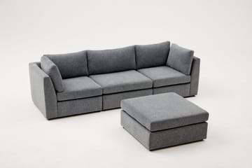 Hörnsoffa Bulmaca 3-sits - Ljusbrun - Möbler - Soffa - Hörnsoffa