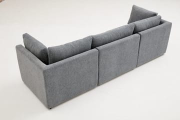 Hörnsoffa Bulmaca 3-sits - Ljusbrun - Möbler - Soffa - Hörnsoffa