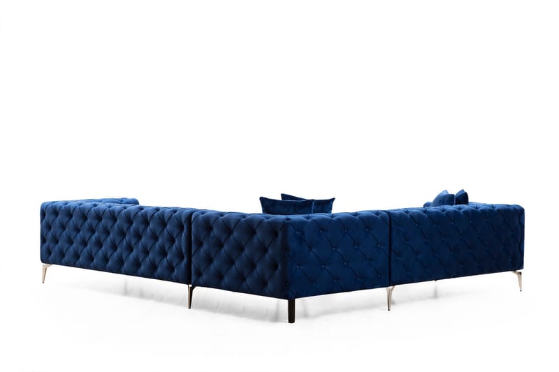 Hörnsoffa Canunda 6-sits - Blå - Möbler - Soffa - Hörnsoffa