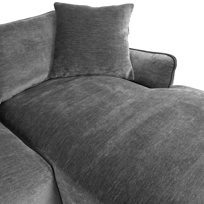 Hörnsoffa Denvi Höger - Grå - Möbler - Soffa - Hörnsoffa - Hörnsoffa med divan