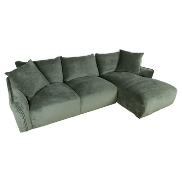 Hörnsoffa Denvi Höger - mintgrön - Möbler - Soffa - Hörnsoffa - Hörnsoffa med divan