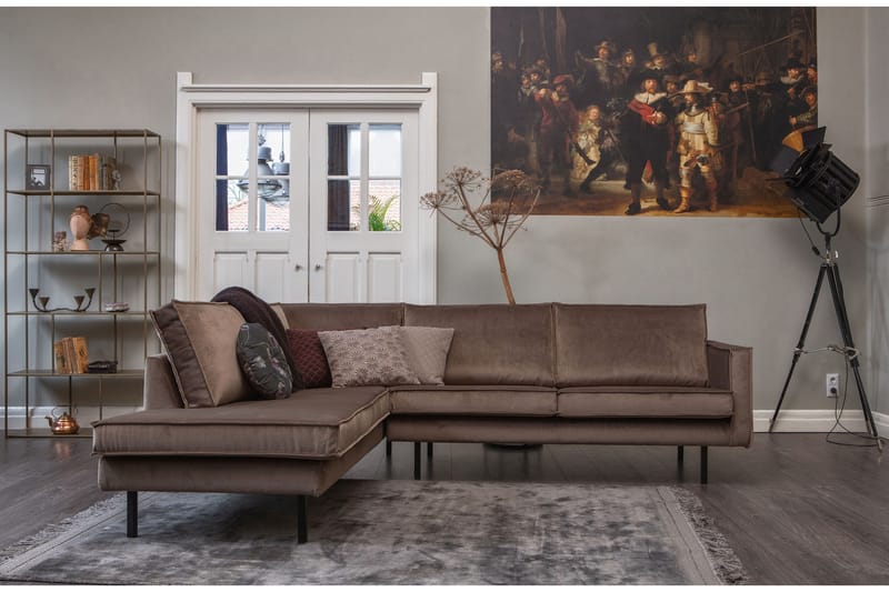 Hörnsoffa Dotty - Taupe - Möbler - Soffa - Hörnsoffa