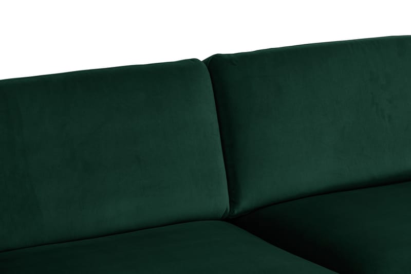 Hörnsoffa Elion Large Sammet - Grön - Möbler - Soffa - Hörnsoffa