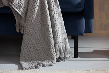 Hörnsoffa Elion Sammet - Blå - Möbler - Soffa - Hörnsoffa