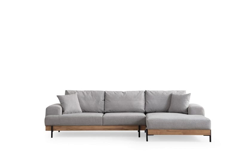 Hörnsoffa Eti 3-sits - Grå - Möbler - Soffa - Hörnsoffa