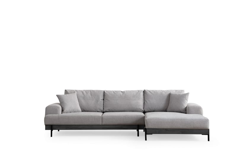 Hörnsoffa Eti 3-sits - Grå - Möbler - Soffa - Hörnsoffa