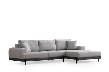 Hörnsoffa Eti 3-sits - Grå - Möbler - Soffa - Hörnsoffa