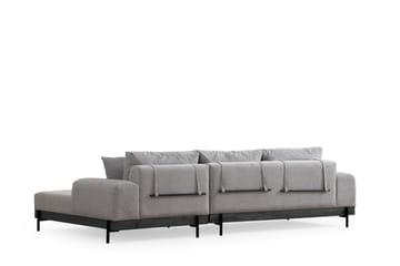 Hörnsoffa Eti 3-sits - Grå - Möbler - Soffa - Hörnsoffa