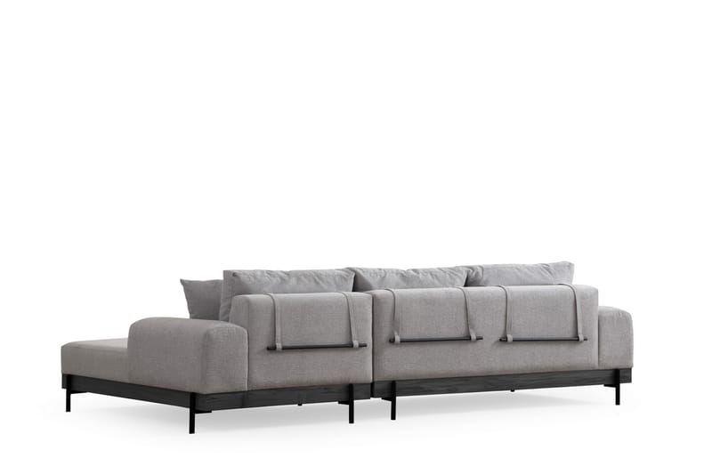 Hörnsoffa Eti 3-sits - Grå - Möbler - Soffa - Hörnsoffa