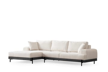 Hörnsoffa Eti 3-sits - Vit - Möbler - Soffa - Hörnsoffa