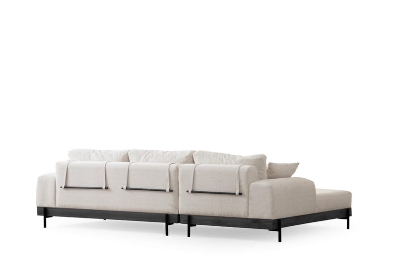 Hörnsoffa Eti 3-sits - Vit - Möbler - Soffa - Hörnsoffa