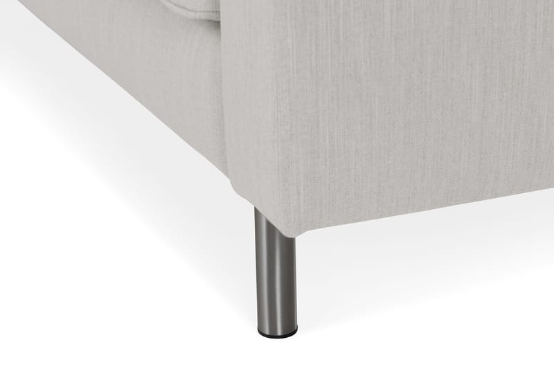 Hörnsoffa Höger Koliko - Beige|Krom - Möbler - Soffa - Hörnsoffa