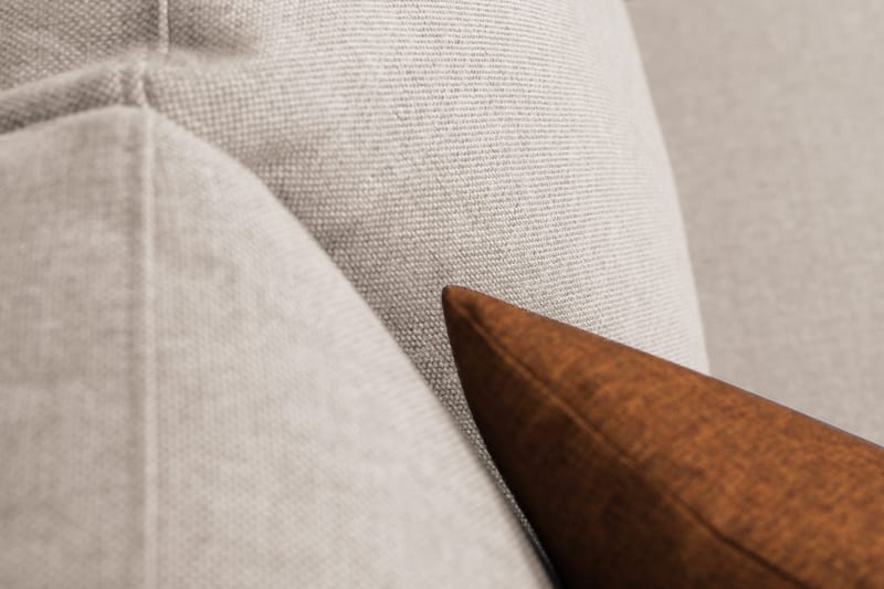 Crazy 6-sits Vänstervänd U-formad Large Hörnsoffa med divan i Tyg - Beige - Möbler - Soffa - Hörnsoffa - Hörnsoffa med divan