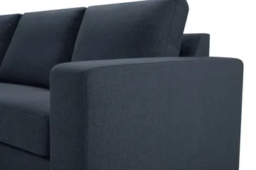 Crazy 7-sits Högervänd U-formad XX-Large Hörnsoffa med divan i Tyg - Blå - Möbler - Soffa - Hörnsoffa - Hörnsoffa med divan