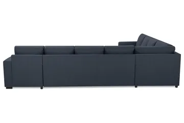 Crazy 7-sits Högervänd U-formad XX-Large Hörnsoffa med divan i Tyg - Blå - Möbler - Soffa - Hörnsoffa - Hörnsoffa med divan