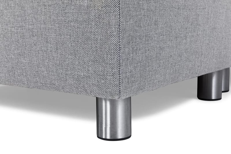 Crazy 7-sits Högervänd U-formad XX-Large Hörnsoffa med divan i Tyg - Grå - Möbler - Soffa - Hörnsoffa - Hörnsoffa med divan