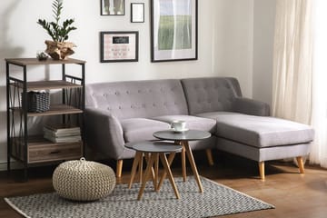 Hörnsoffa Motala 140 cm - Grå - Möbler - Soffa - Hörnsoffa