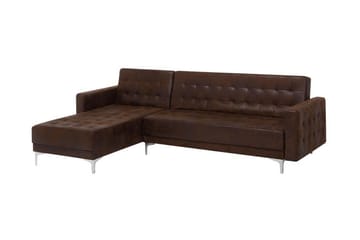 Hörnsoffa Najera - Brun - Möbler - Soffa - Hörnsoffa
