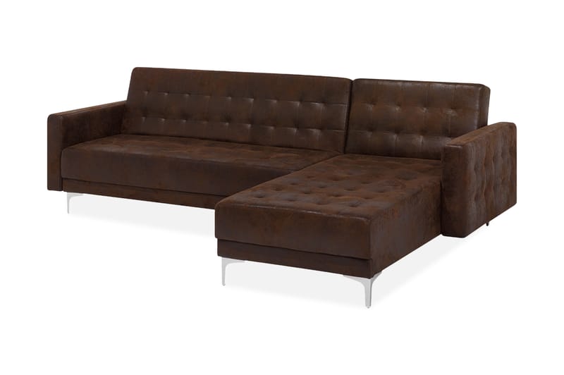 Hörnsoffa Najera - Brun - Möbler - Soffa - Hörnsoffa