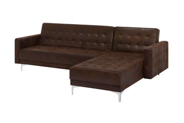 Hörnsoffa Najera - Brun - Möbler - Soffa - Hörnsoffa
