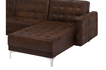Hörnsoffa Najera - Brun - Möbler - Soffa - Hörnsoffa