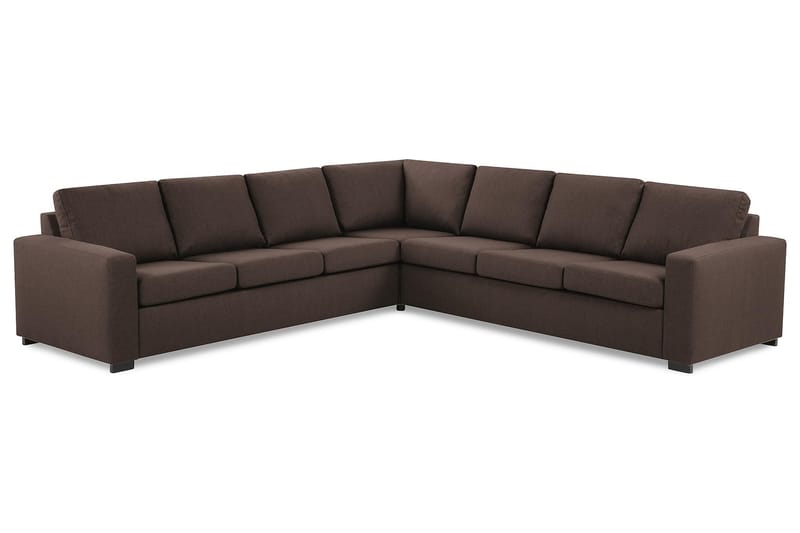 Hörnsoffa Nevada XL Vändbar - Brun - Möbler - Soffa - Hörnsoffa