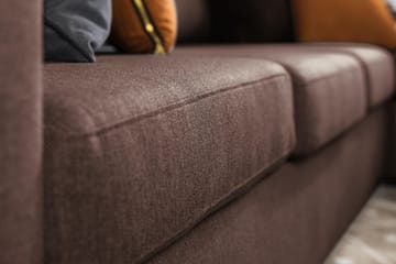 Hörnsoffa Nevada XL Vändbar - Brun - Möbler - Soffa - Hörnsoffa