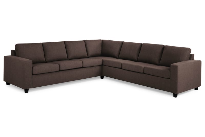 Hörnsoffa Nevada XL Vändbar - Brun - Möbler - Soffa - Hörnsoffa