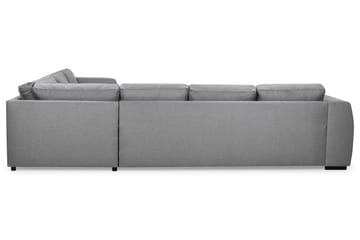 Hörnsoffa Ontario med Divan Vändbar - Ljusgrå - Möbler - Soffa - Hörnsoffa - Hörnsoffa med divan