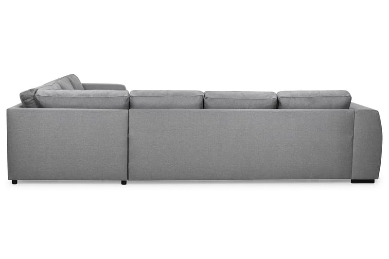 Hörnsoffa Ontario med Divan Vändbar - Ljusgrå - Möbler - Soffa - Hörnsoffa - Hörnsoffa med divan