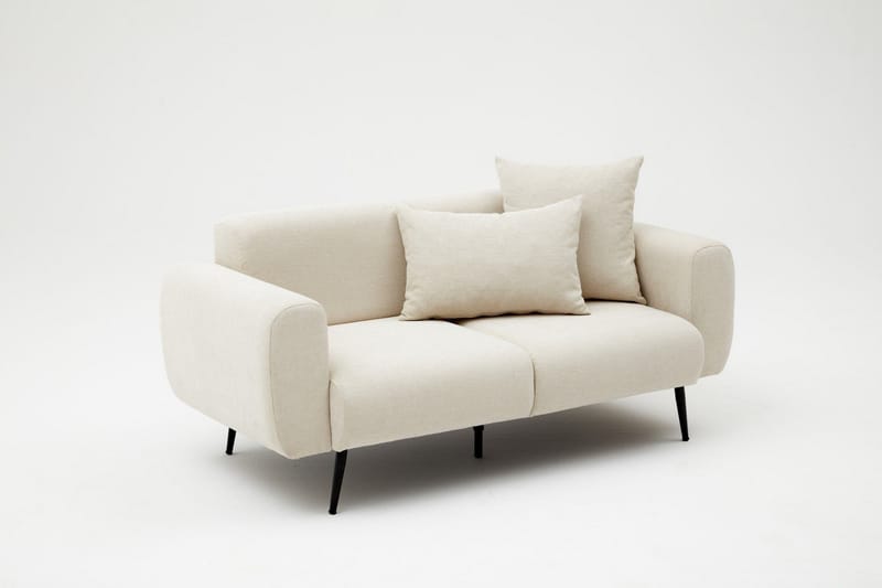 Hörnsoffa Sidenia 2-sits - Ljusgrå - Möbler - Soffa - Hörnsoffa